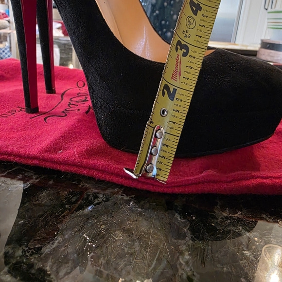 Bianca 140 Suede Black 39.5 - Picture 10 of 12